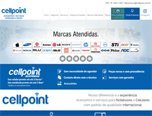 Tablet Screenshot of cellpoint.com.br